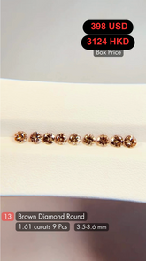 Brown diamond deal (1.61 cts)